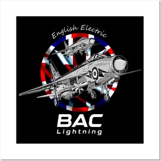 English Electric Lightning English vintage aircraft Posters and Art